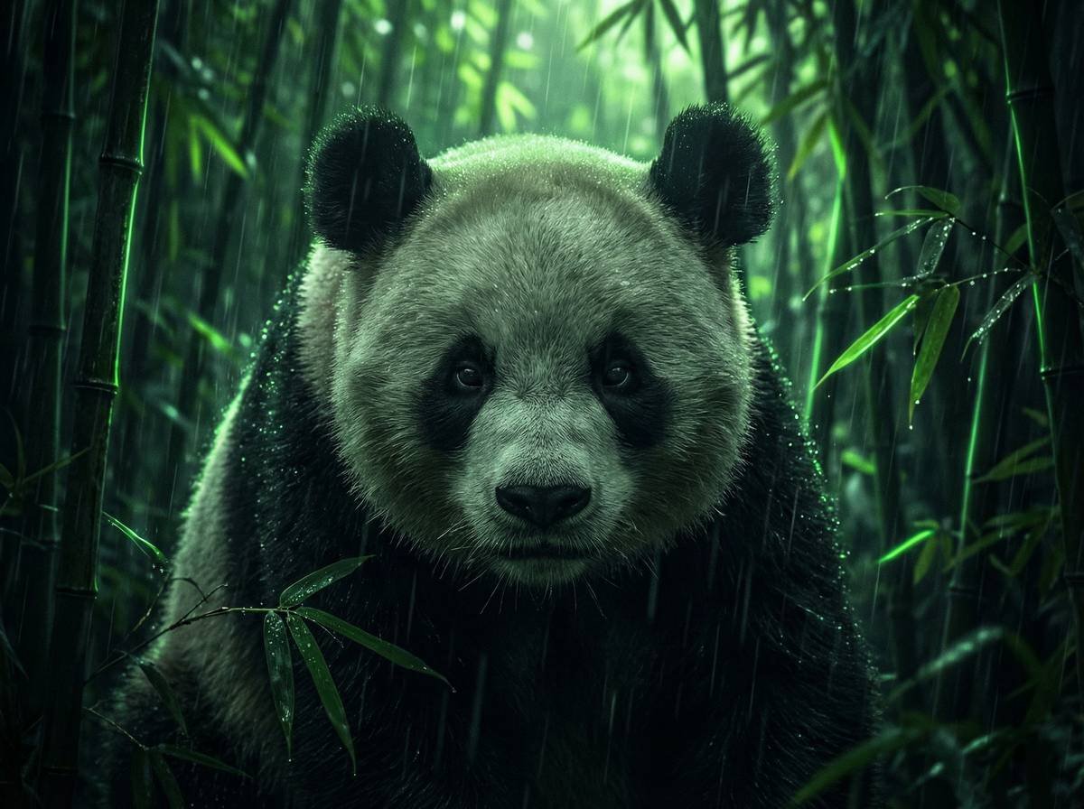 抖阴精选视频-熊猫竹林漫步